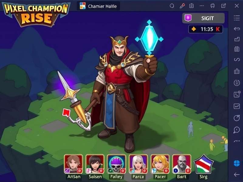 Pixel Champion Rise Gameplay